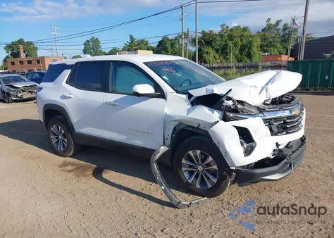 2025 Chevrolet Equinox Fwd Lt из США, поврежденный, VIN 3GNAXHEG4SL132616